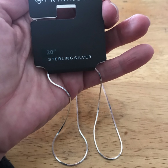 Primrose Sterling Silver 2 Box Chain 